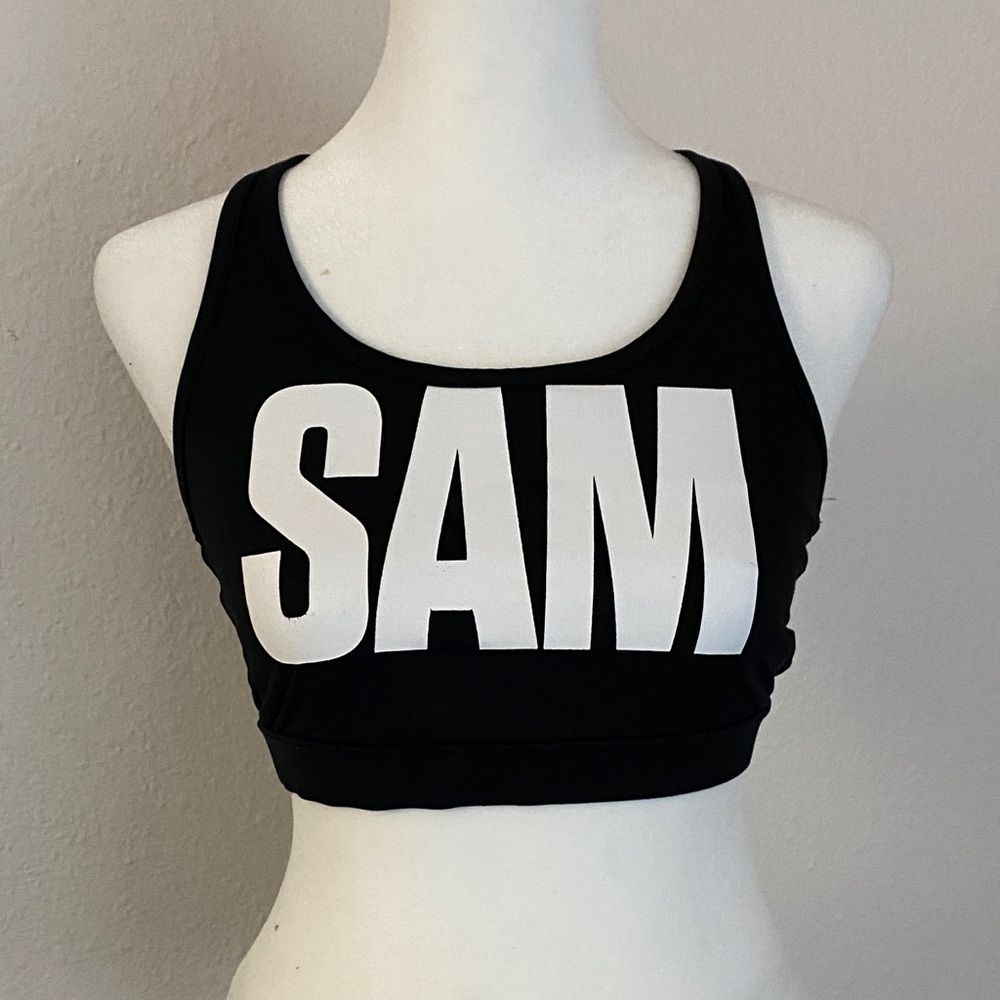 Sam Edelman Black Sports Bra
